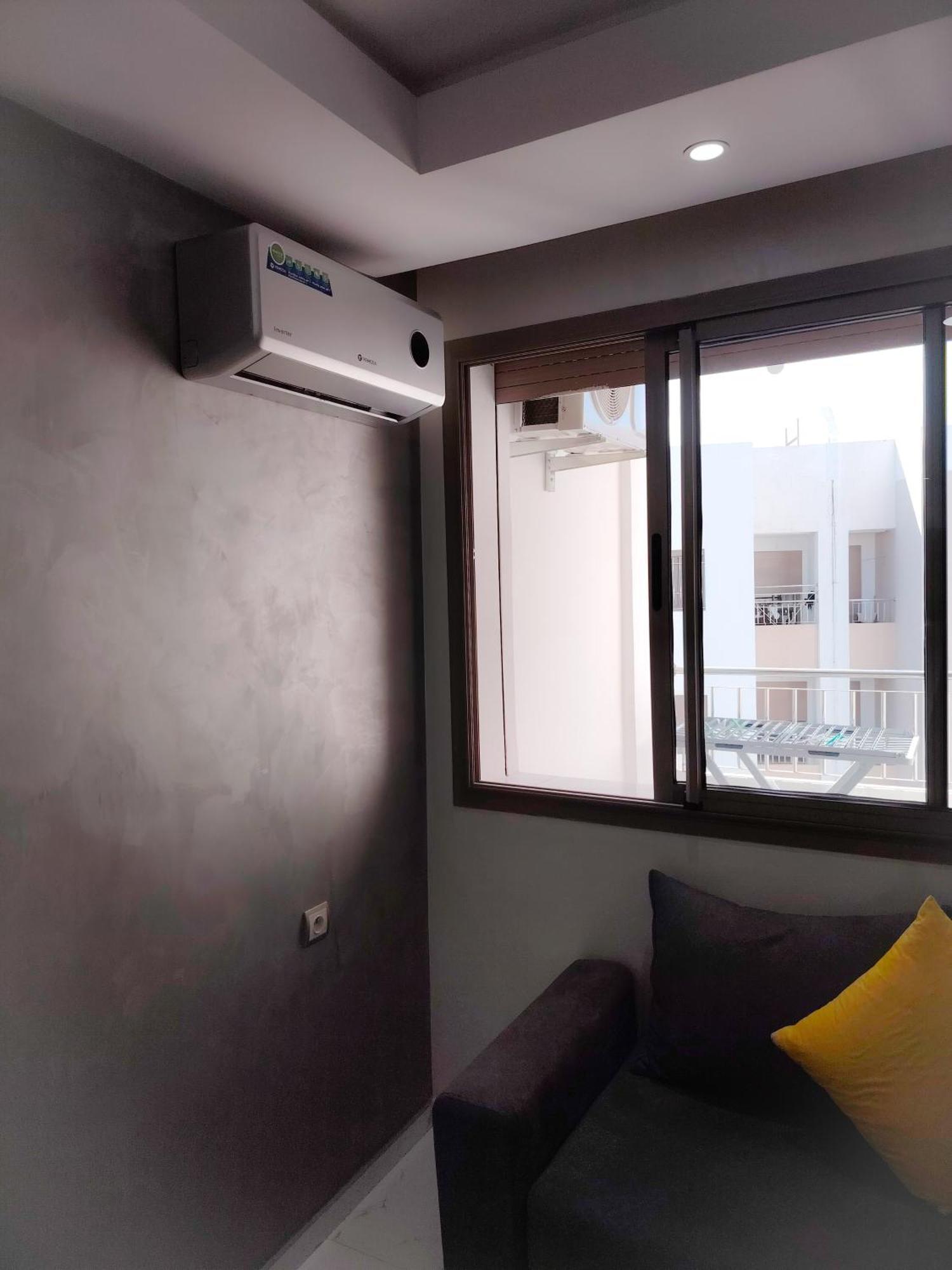 Super Apartement Totalement Neuf A Cote De Marjane Avec La Climatisation Et Wifi Tanger Exterior foto